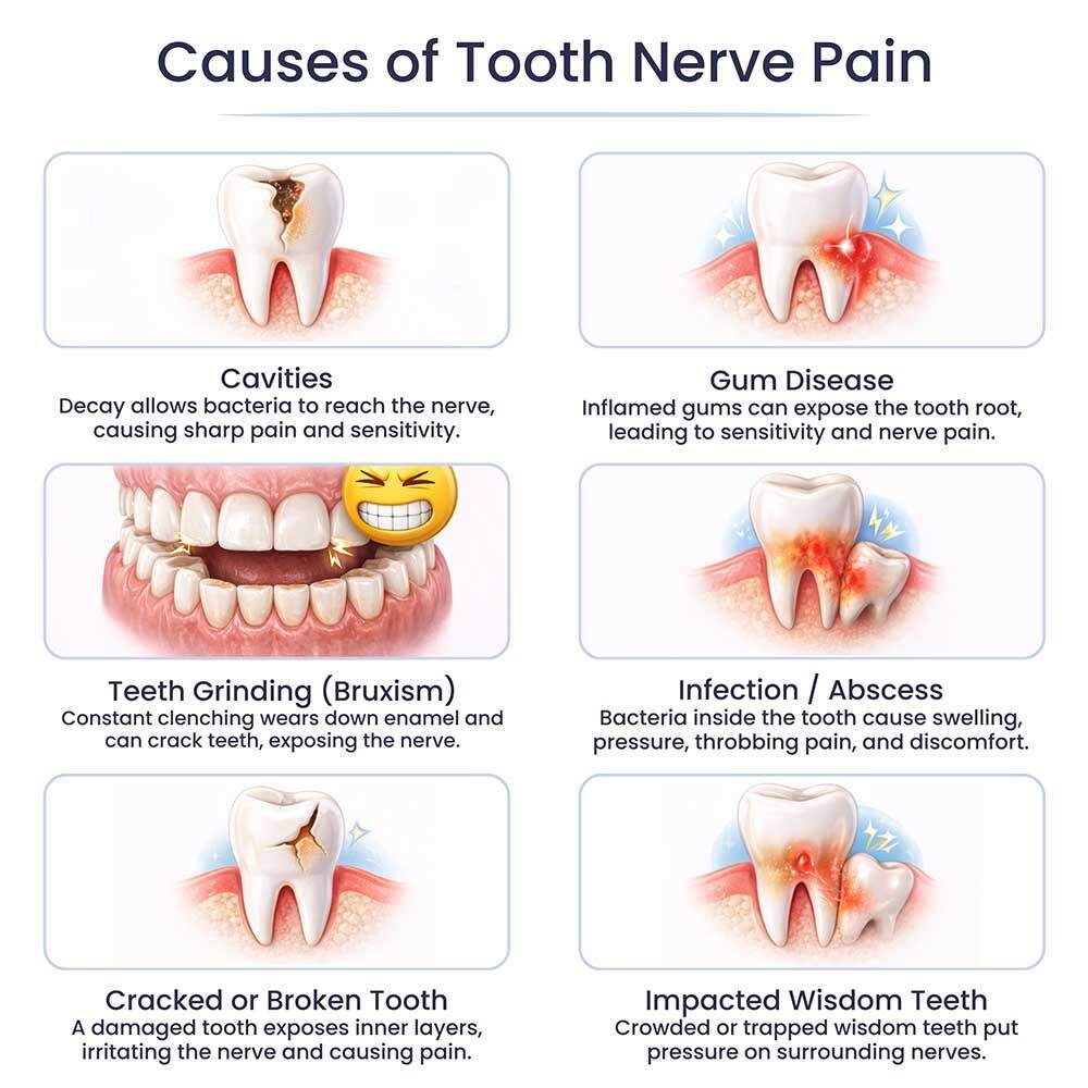 Causes of Tooth Nerve Pain