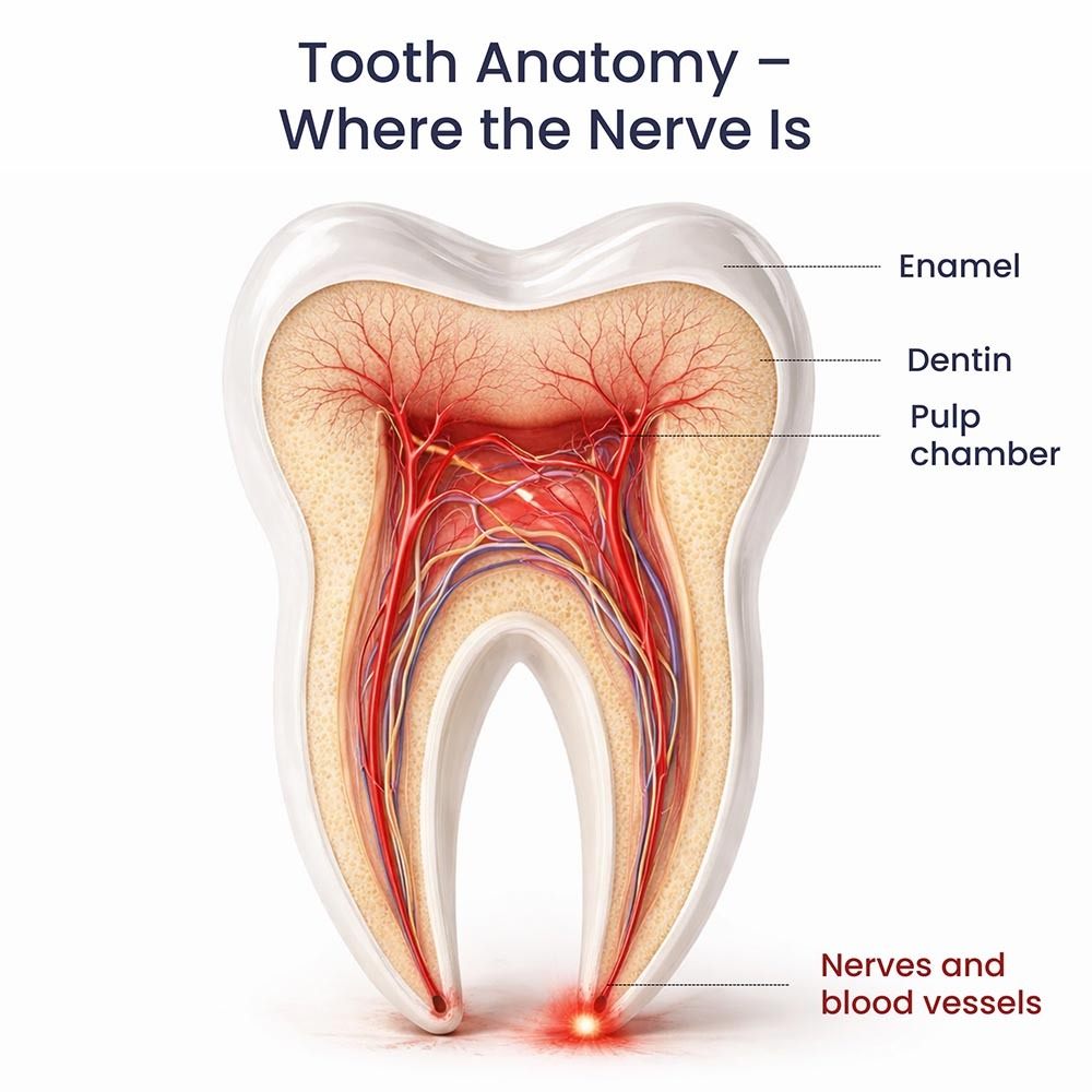 Tooth Anatomy Where The Nerve Is Atlas Dental Park
