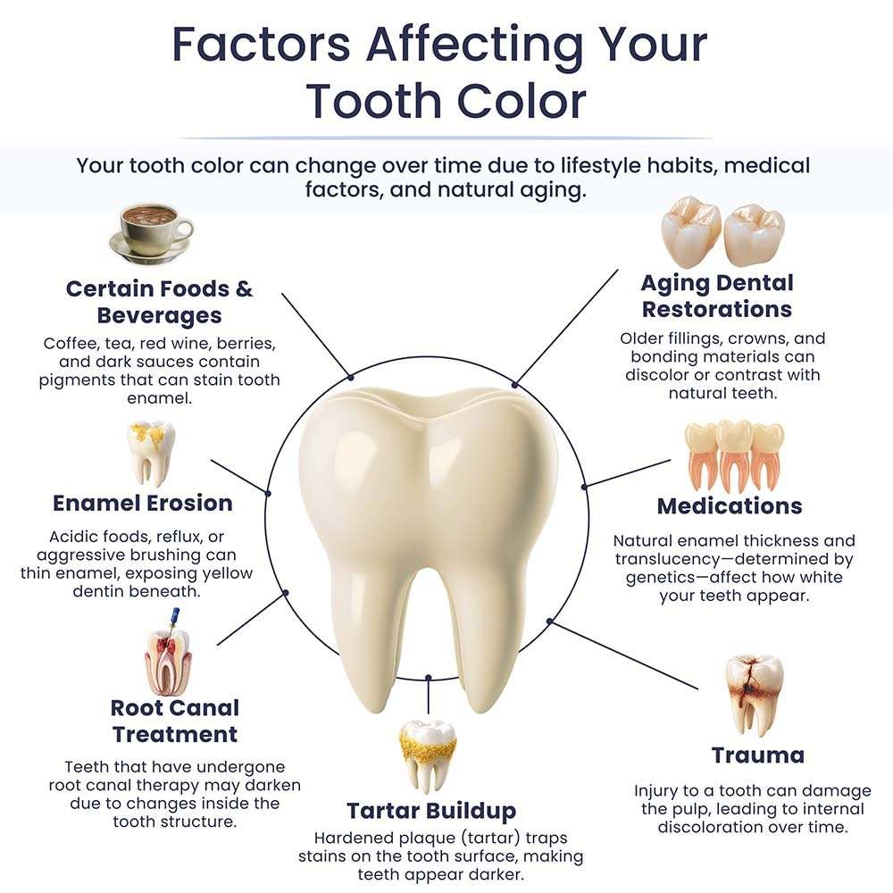 Factors Affecting Tooth Color