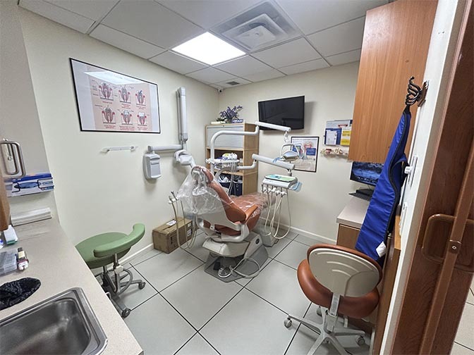 General Dentistry Treatment Room Atlas Park Dental Glendale, NY
