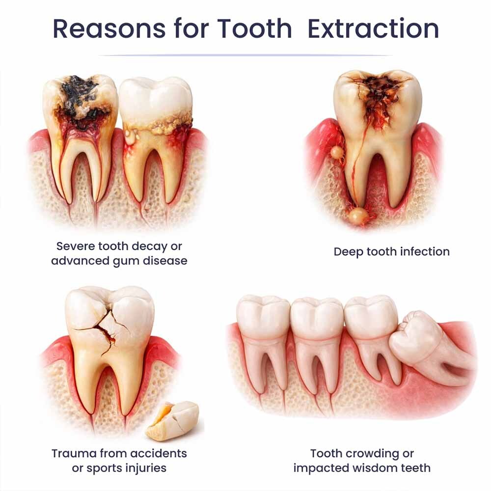 Reasons For Tooth Extraction